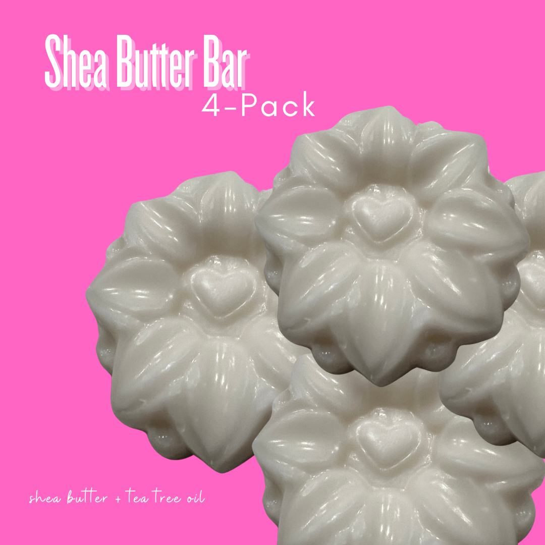 Shea Butter Lotus Flower Bar 4-pack