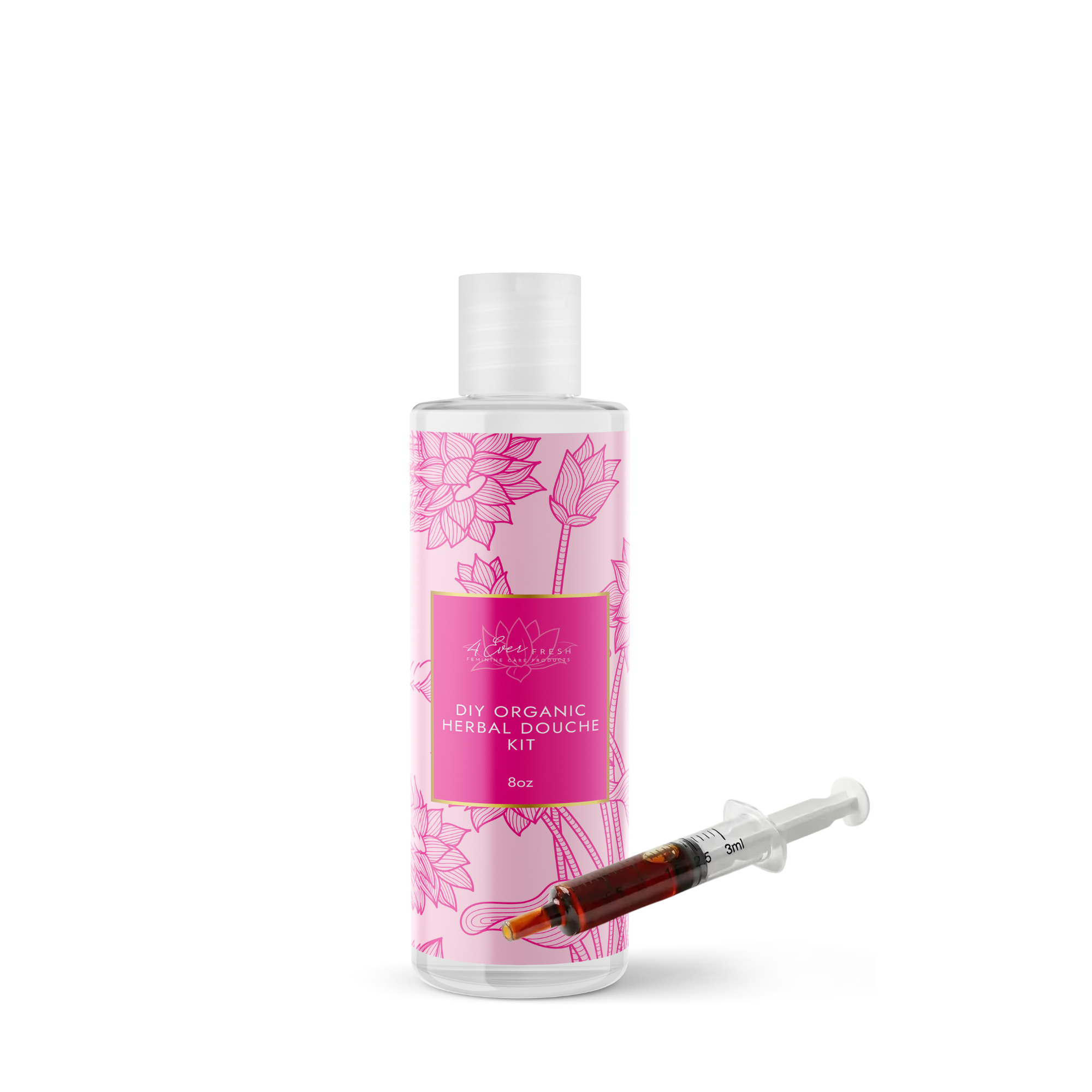 8oz Iodine Douche Kit