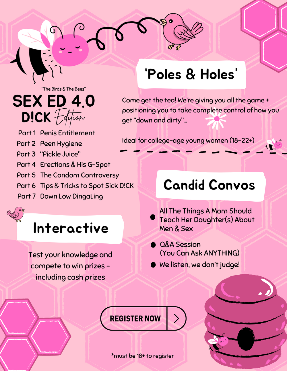 Sex Ed4.0 Class: D!CK Edition